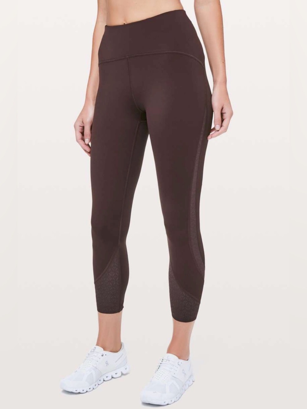 Lululemon Hi-Rise Strength & Sweat Crop *23" Leggings size 6